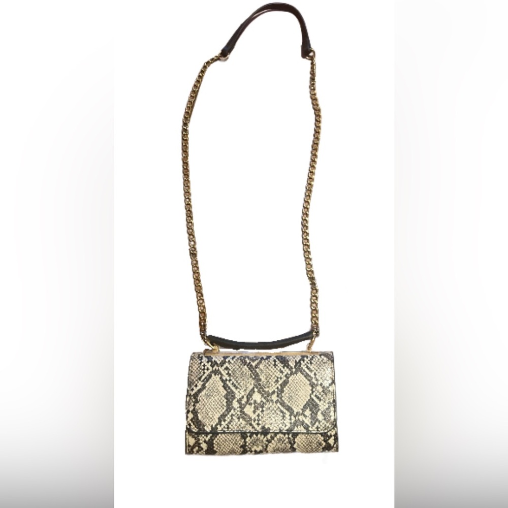 Call It Spring Cream and Black Crossbody Bag